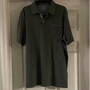 T Tahari Dark Green Polo Shirt